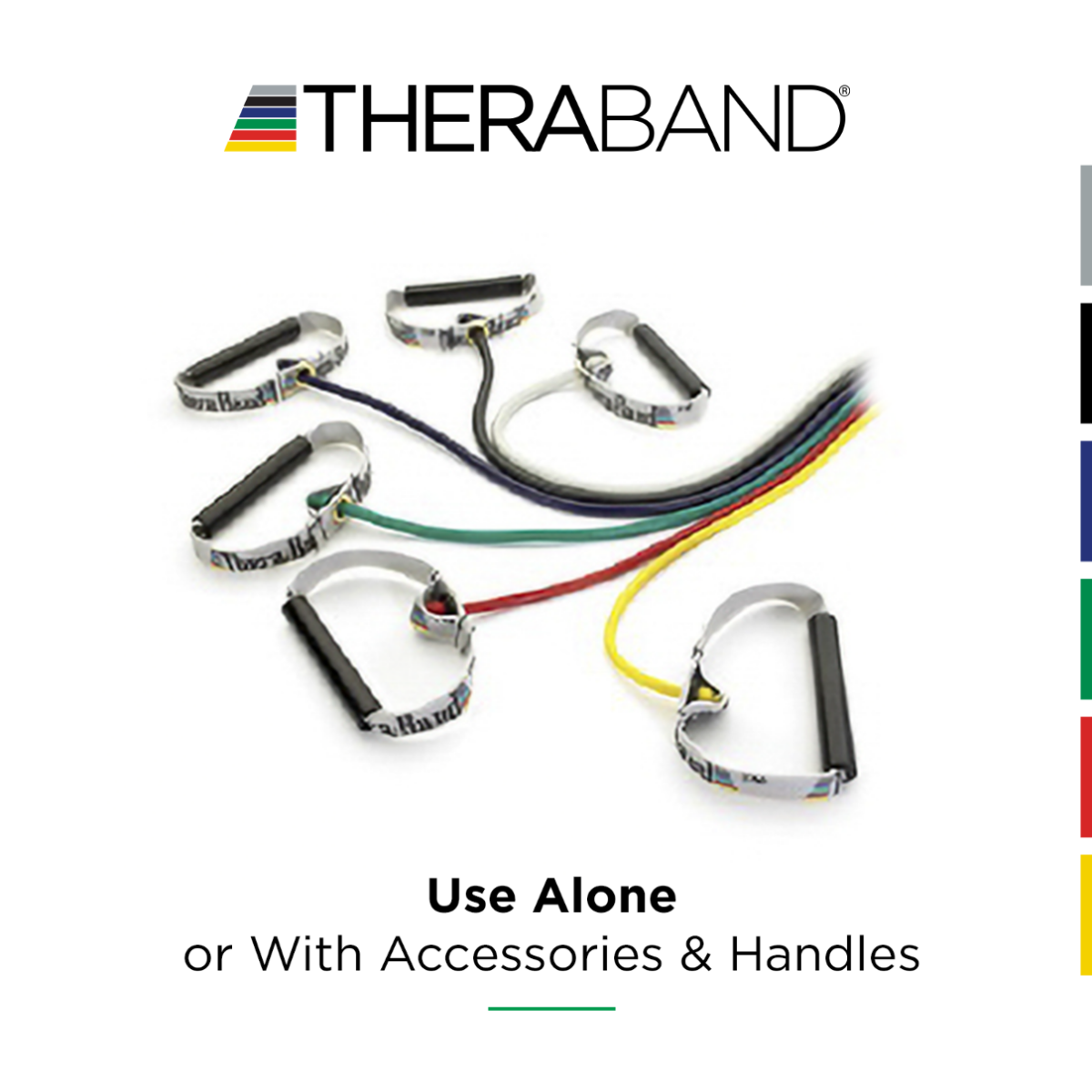 THERABAND Resistance Exercise Tubing, Dispenser Box